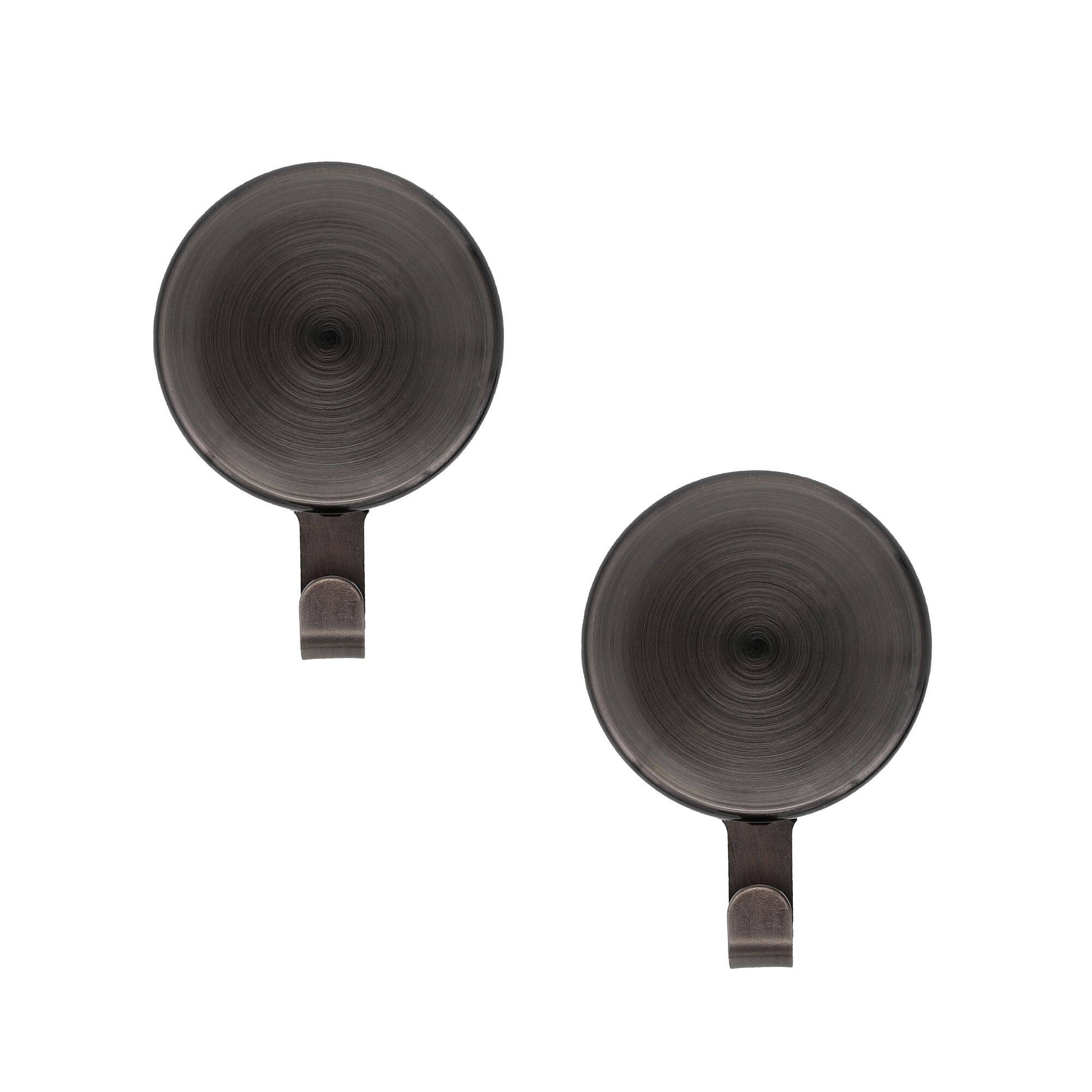 Haute Decor Attract™ Brushed Nickel Magnetic Wreath Hanger, 2ct.